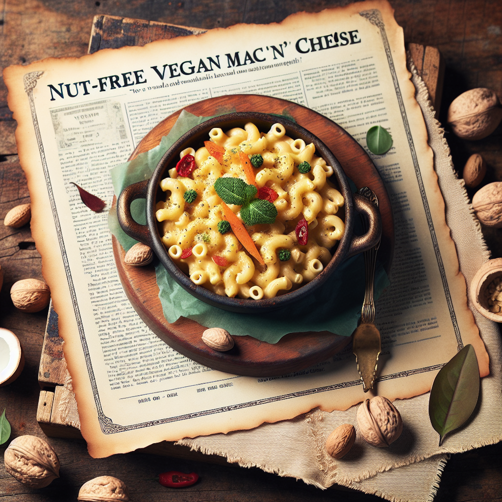 Nut-Free Vegan Mac n Cheese